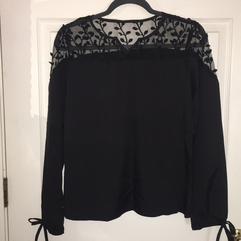 Black dressy shirt